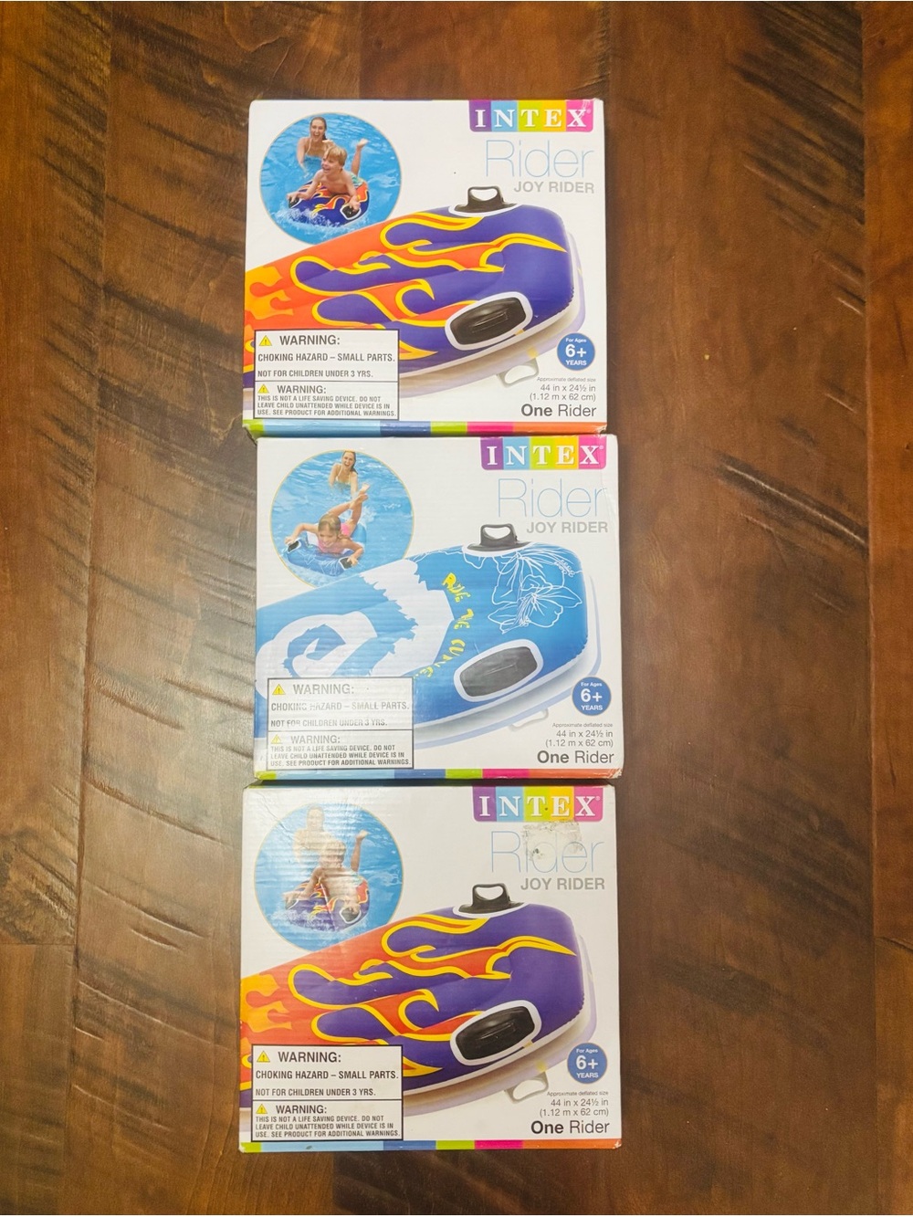 THREE (3) Intex Rider Joy Rider with Handles - Picture 4 of 11